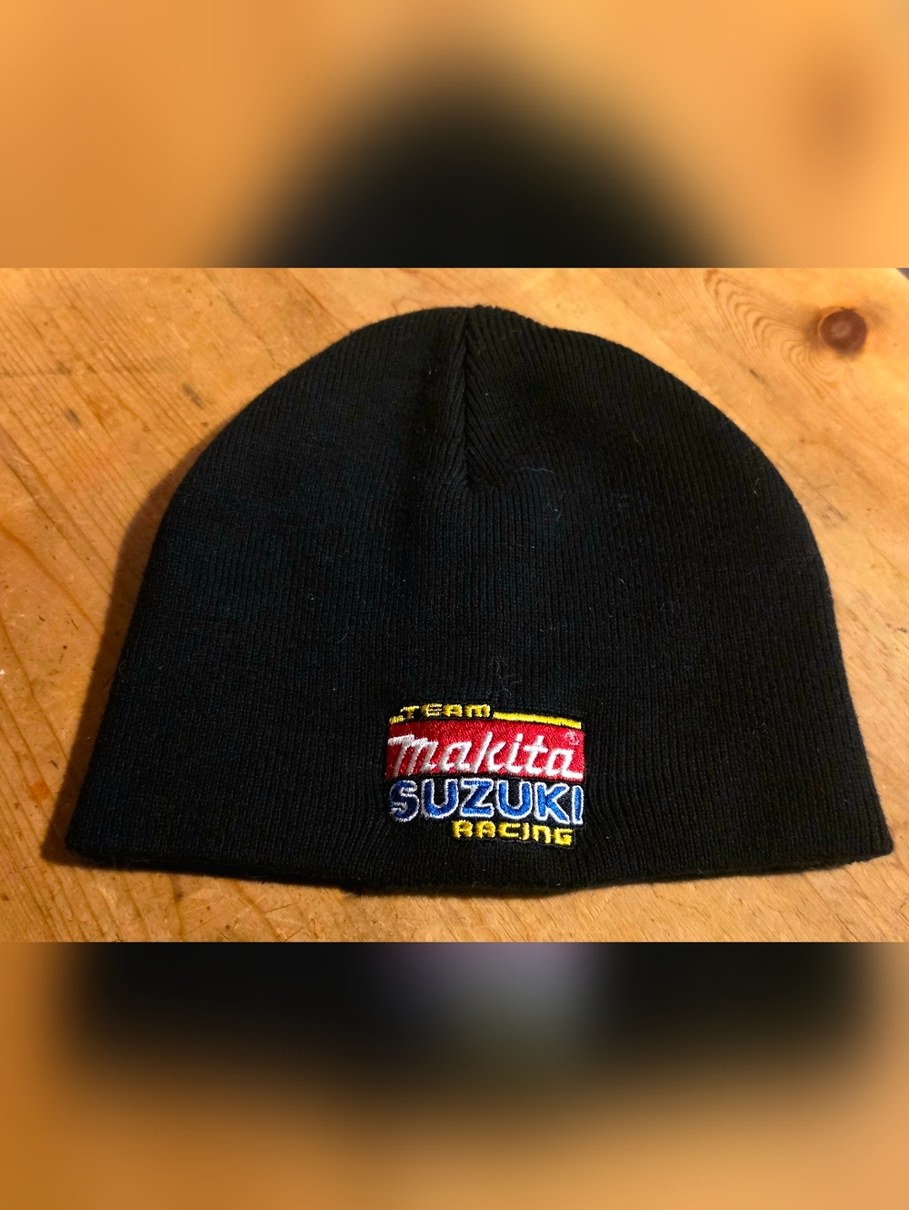 NEW Vintage Team Makita Suzuki Racing Knit Hat Beanie Supercross Motocross MX